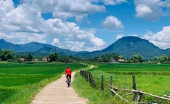 Biking central Vietnam
