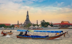 Boat Trip on Chao Phraya River
