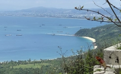 Hai Van pass - Danang city view