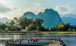 Nam Song River - Adventure in Laos