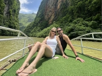 Nho Que River boat trip